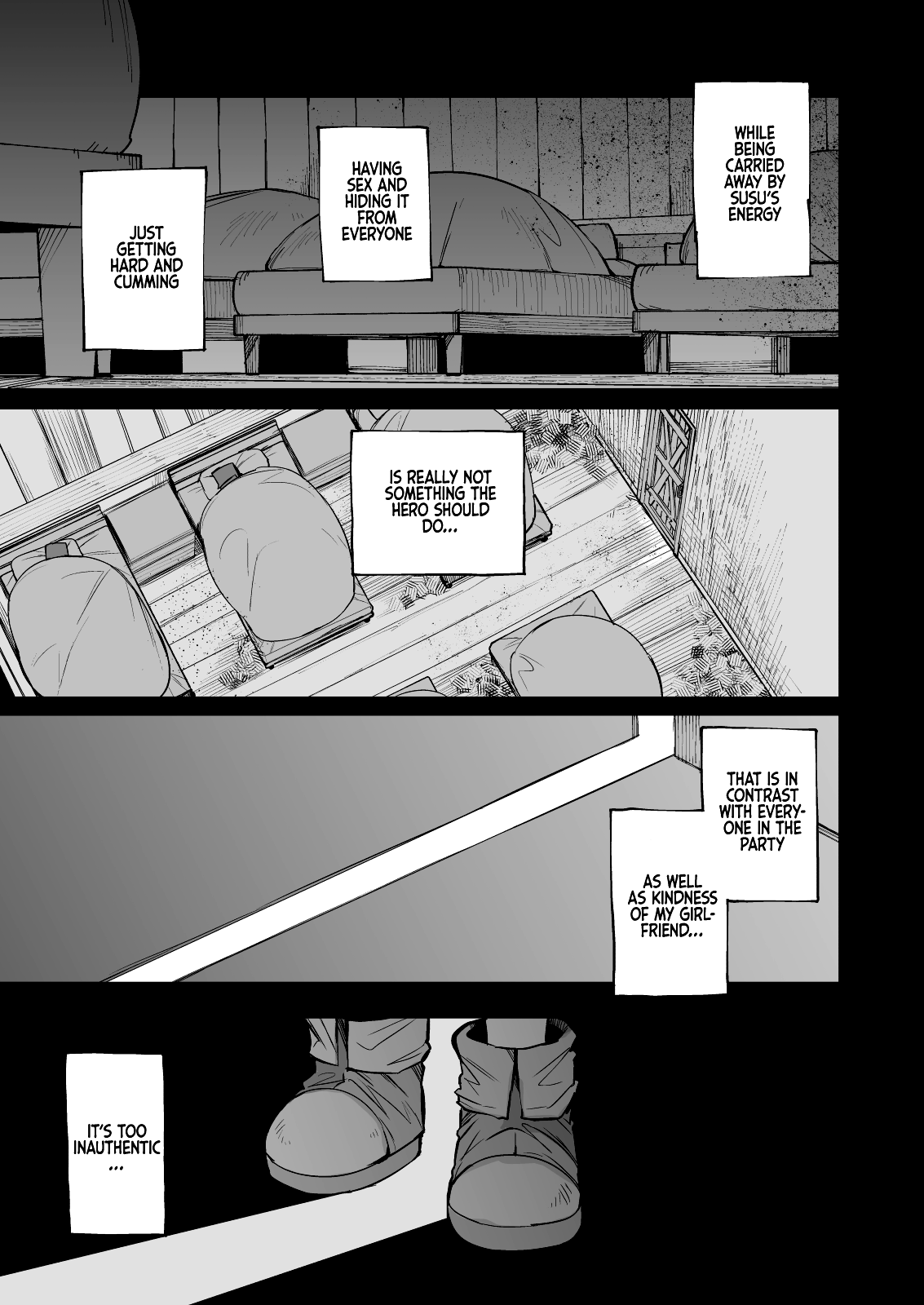 The S-Rank Pervert Status of the Unfit Homely Girl in the Hero Party With a Ban on Love page 31