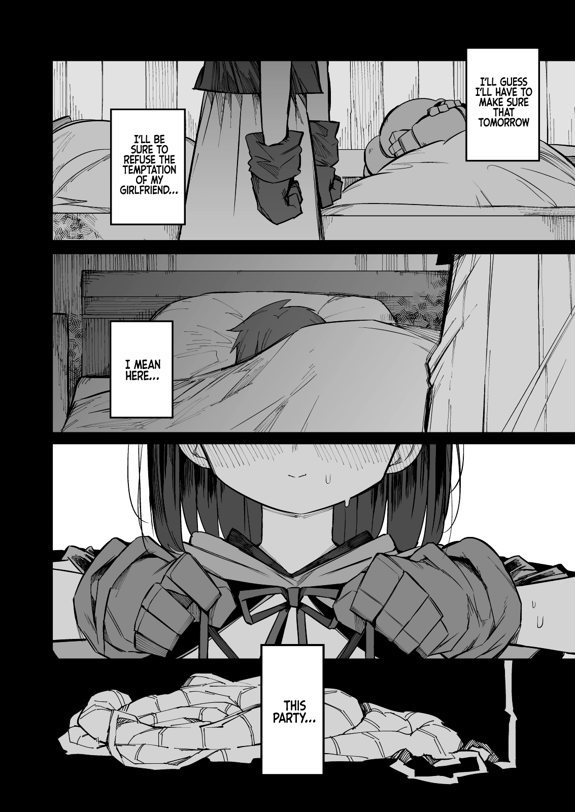 The S-Rank Pervert Status of the Unfit Homely Girl in the Hero Party With a Ban on Love page 32