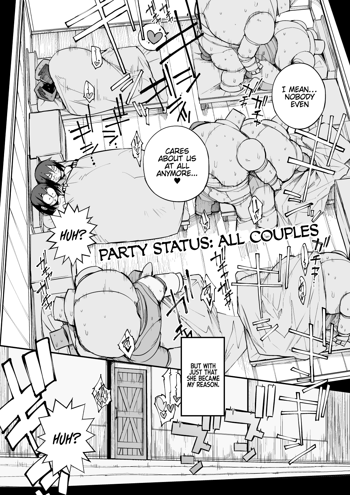 The S-Rank Pervert Status of the Unfit Homely Girl in the Hero Party With a Ban on Love page 44