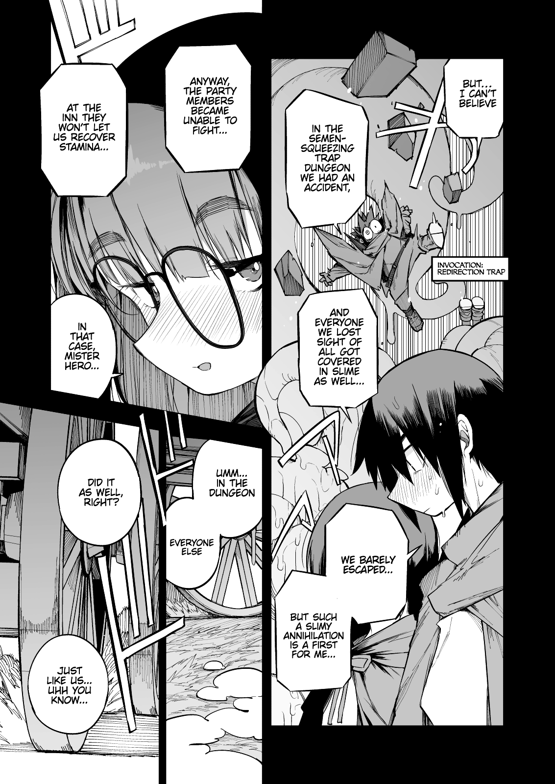 The S-Rank Pervert Status of the Unfit Homely Girl in the Hero Party With a Ban on Love page 5