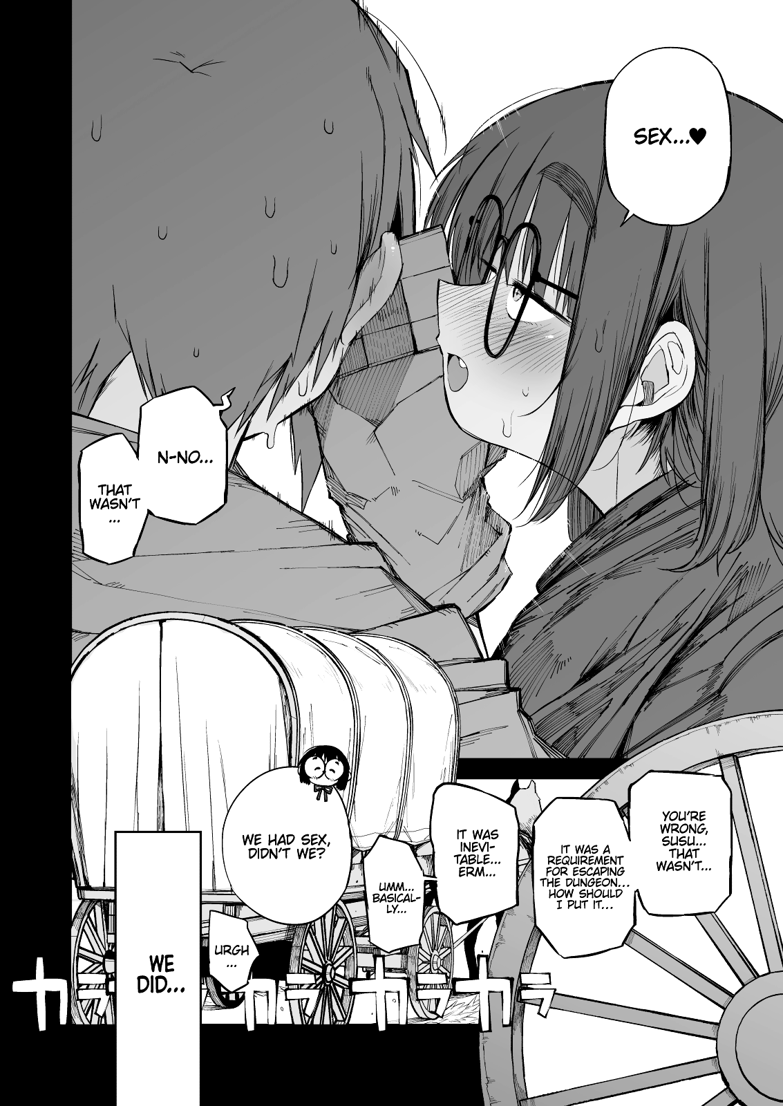 The S-Rank Pervert Status of the Unfit Homely Girl in the Hero Party With a Ban on Love page 6