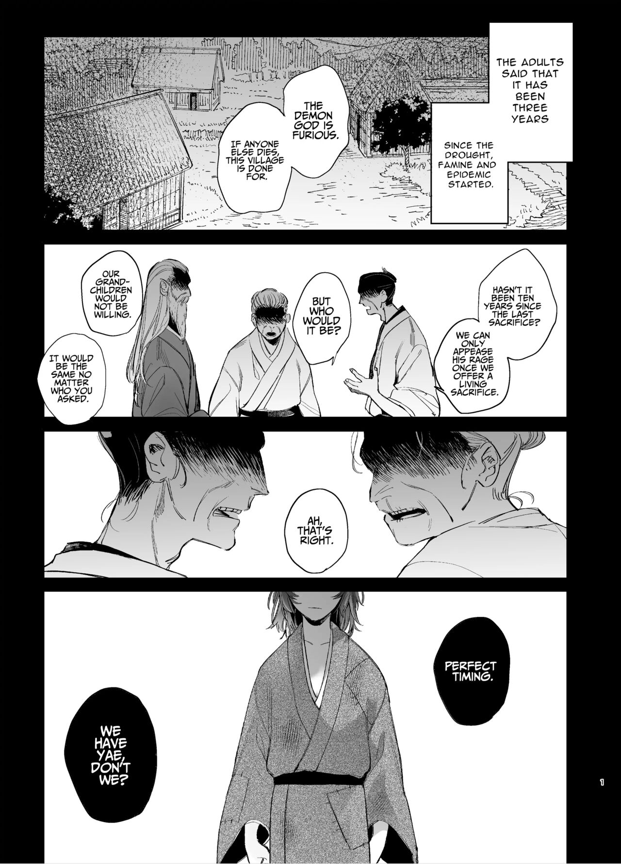 The Sacrificial Maiden Corrupted by Coupling With an Oni page 2