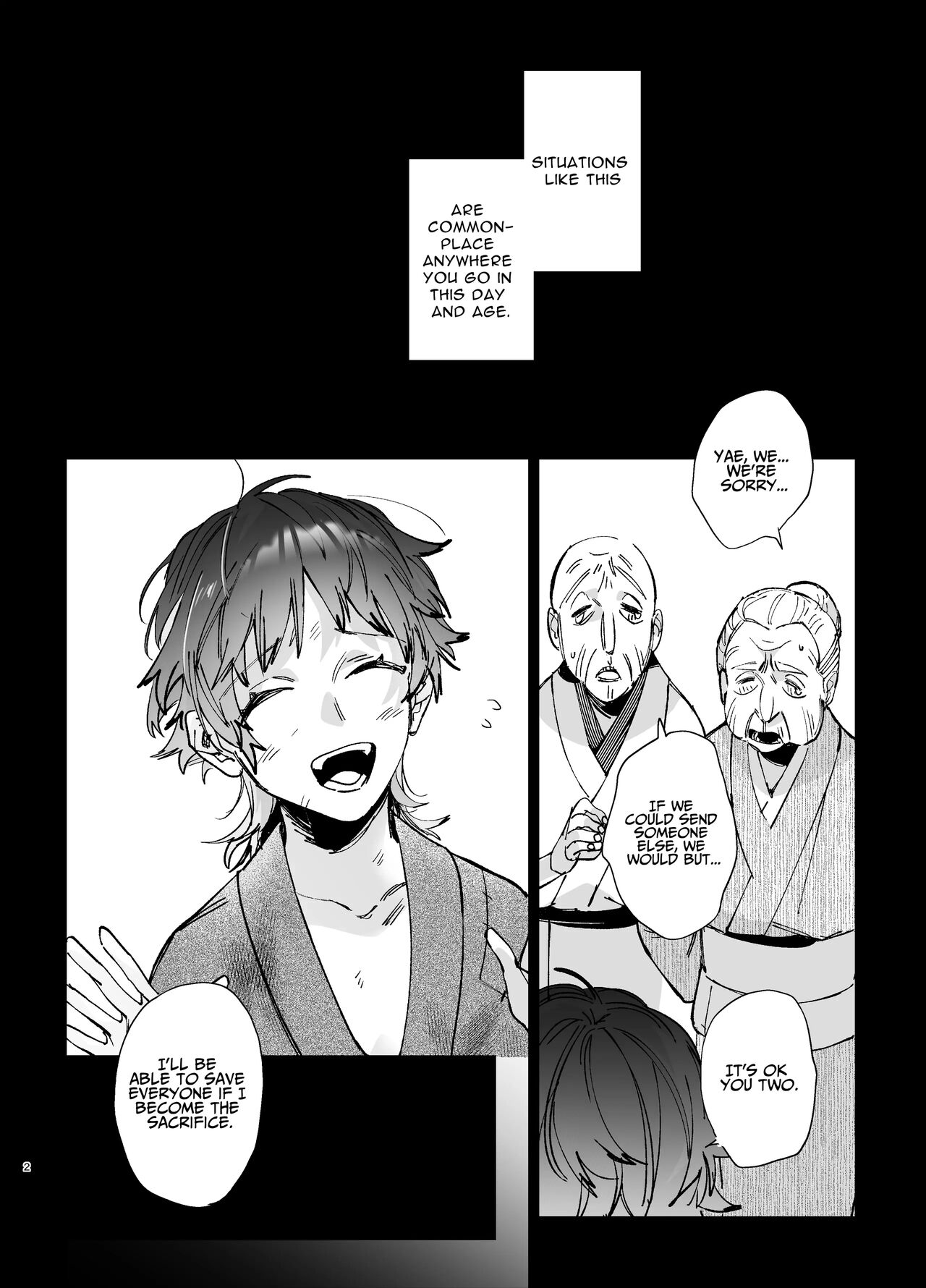 The Sacrificial Maiden Corrupted by Coupling With an Oni page 3