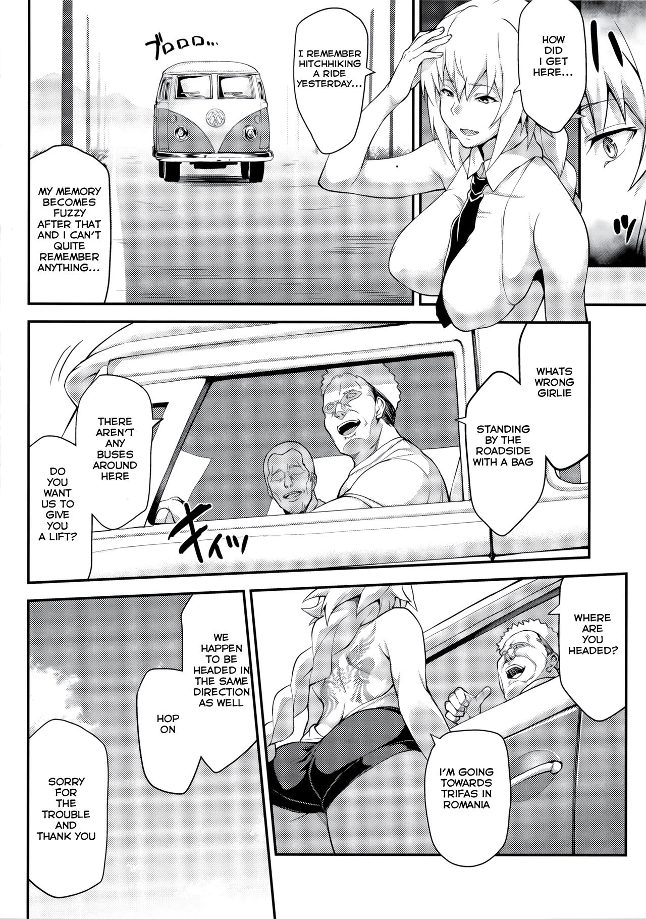 The Saint Who Got Forcibly Hypnotised Into Bitchhiking page 6