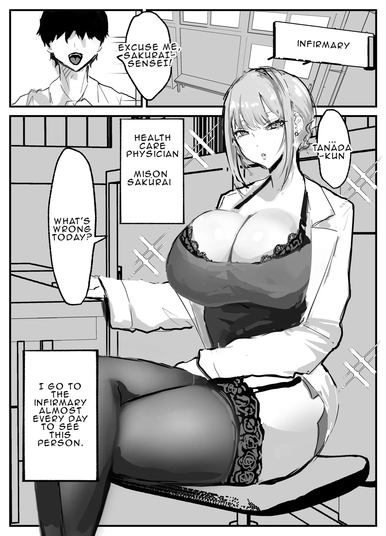 The school nurse who gives me a handjob page 2