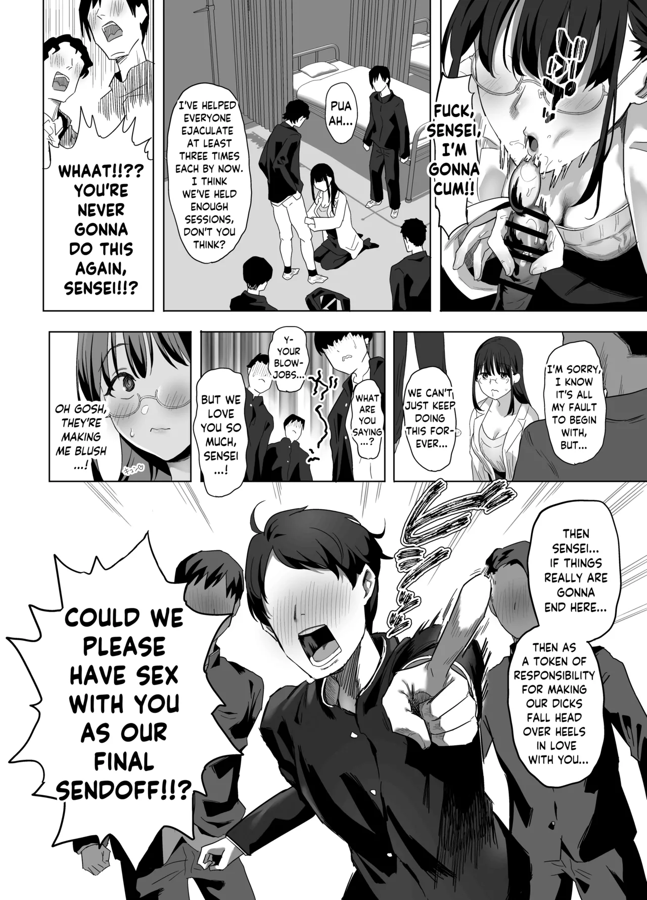 The School Nurse Will Suck You Off! But Only With a Condom page 27