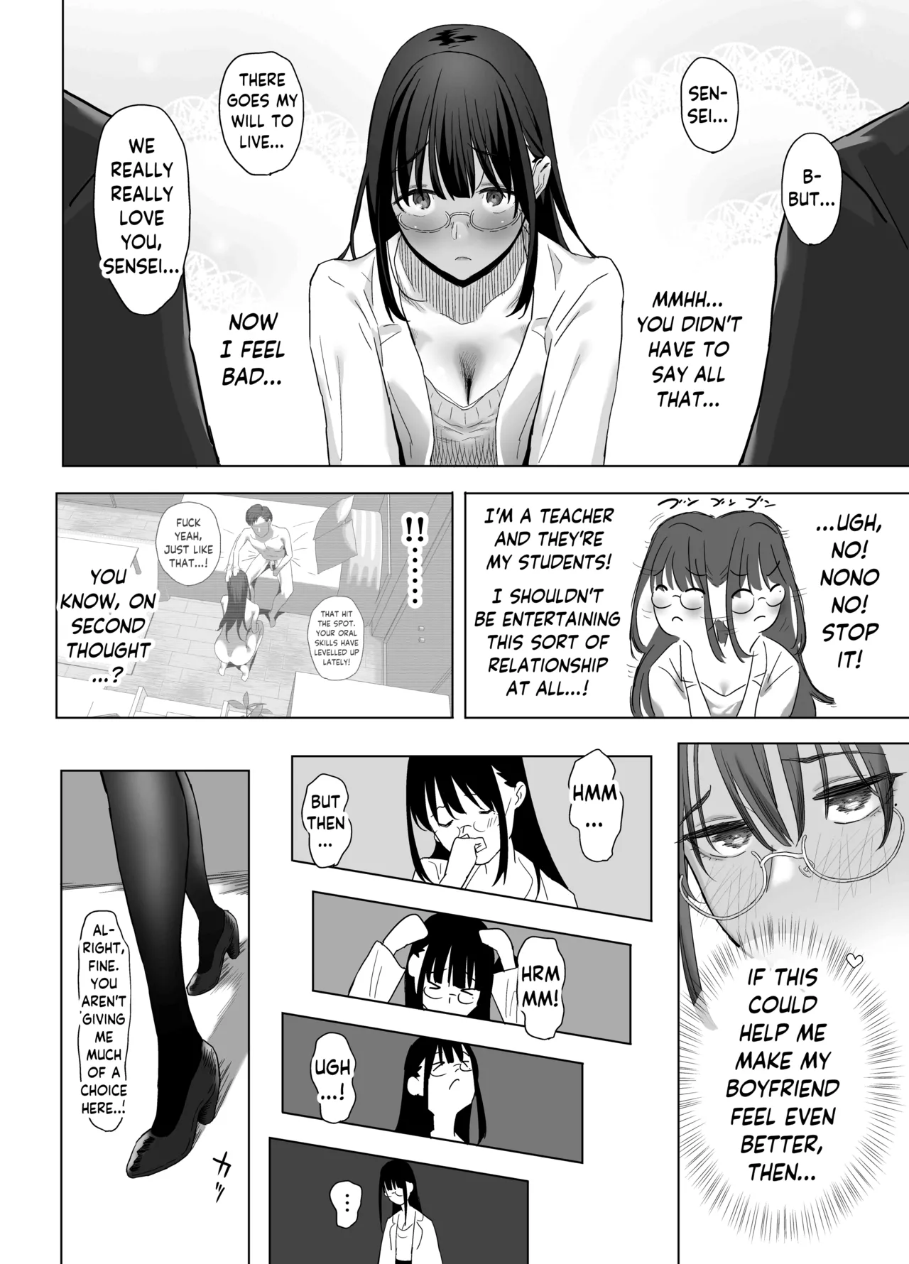 The School Nurse Will Suck You Off! But Only With a Condom page 29