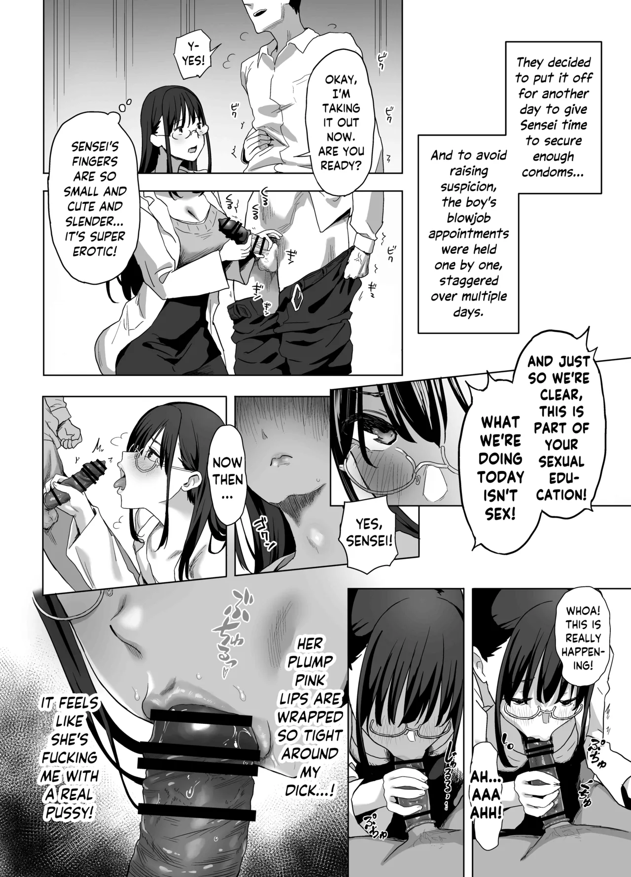 The School Nurse Will Suck You Off! But Only With a Condom page 9
