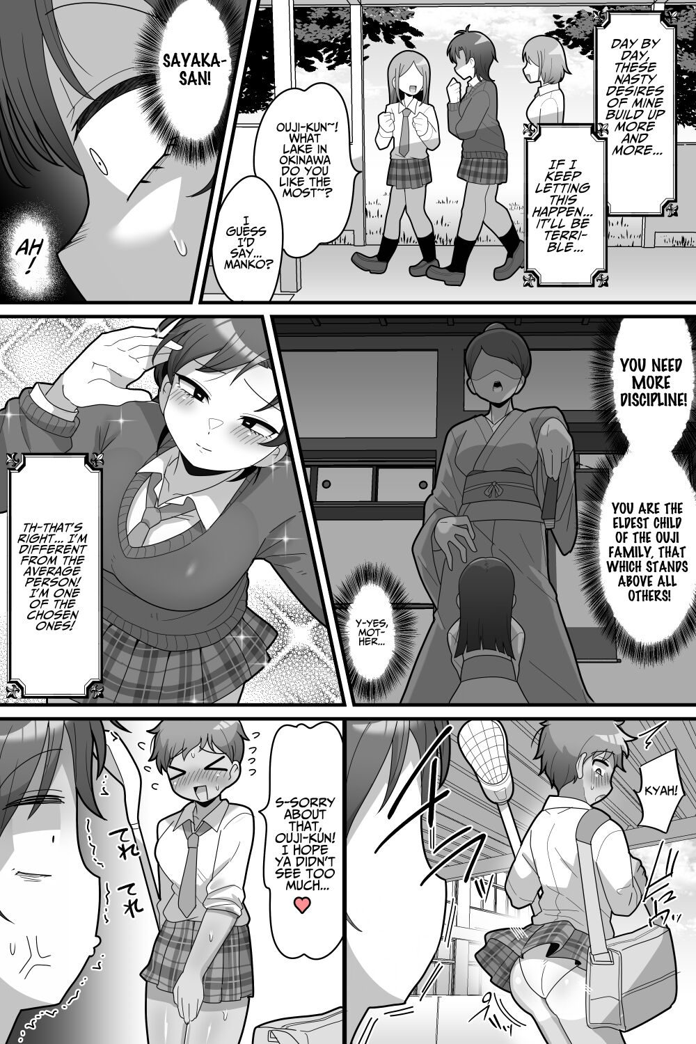 The School Prince VS Her Futanari Dick page 9