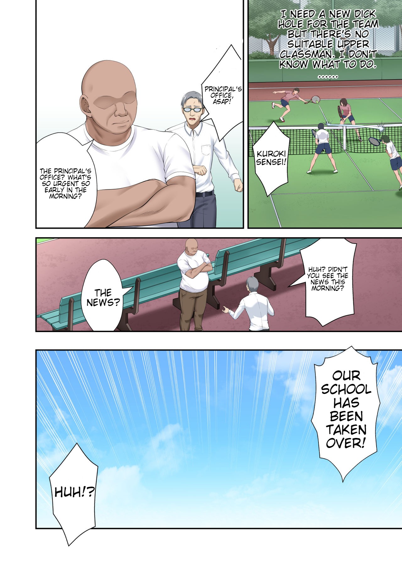 The School Principals Penis cleaner, Double Team page 14
