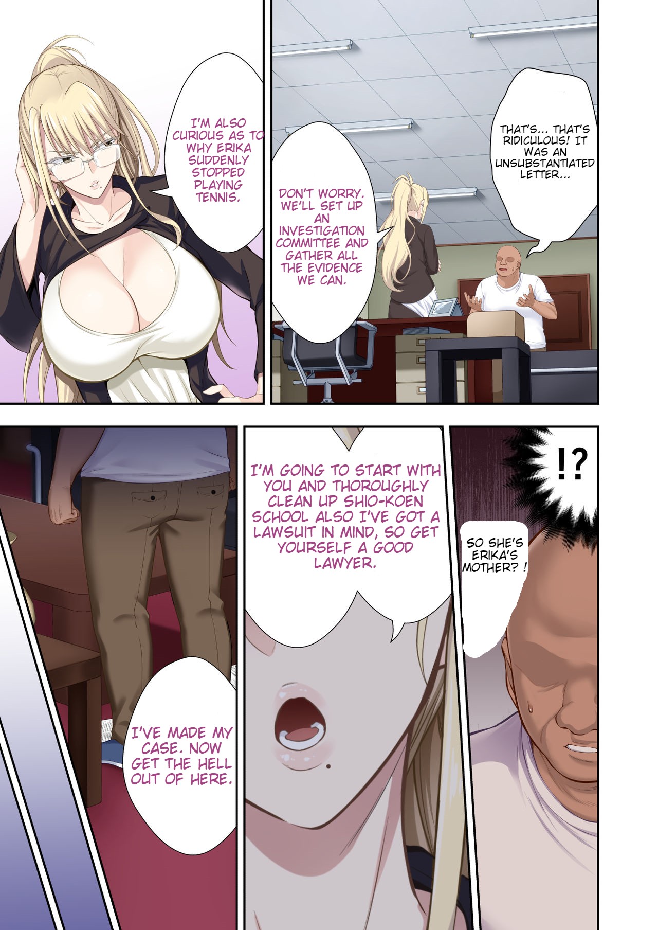 The School Principals Penis cleaner, Double Team page 17