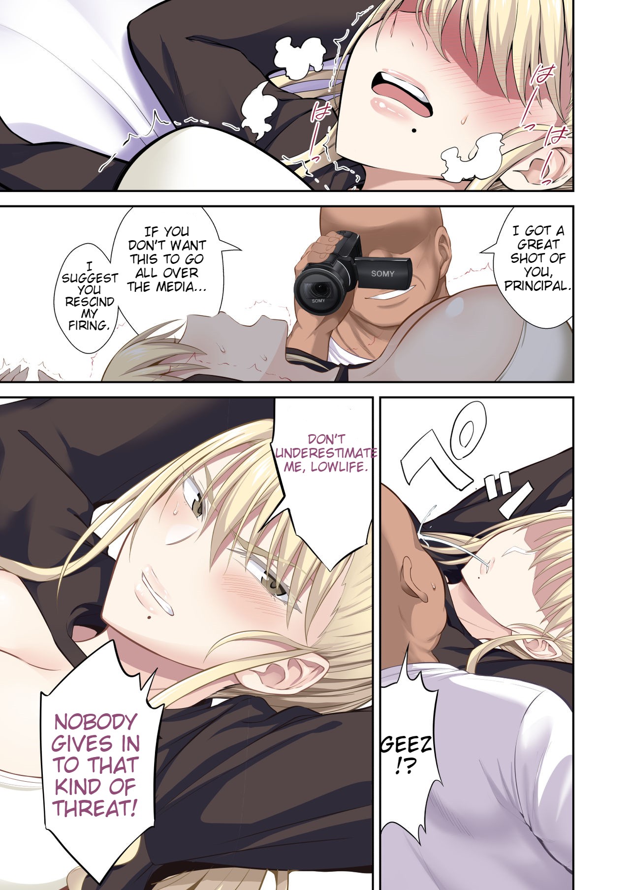 The School Principals Penis cleaner, Double Team page 27