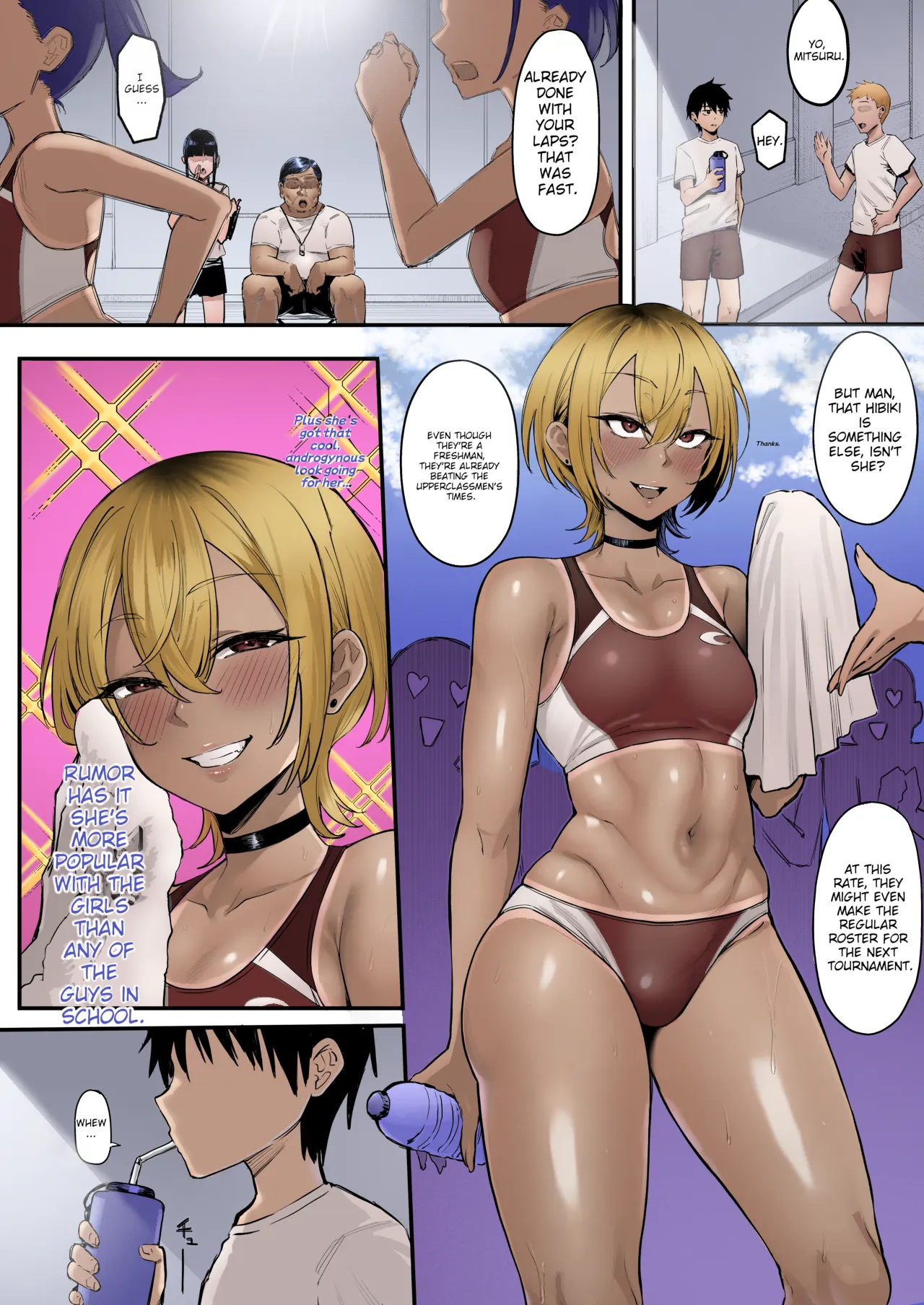 The Secret Activity of My Boyish Childhood Friend from the Track Team page 2