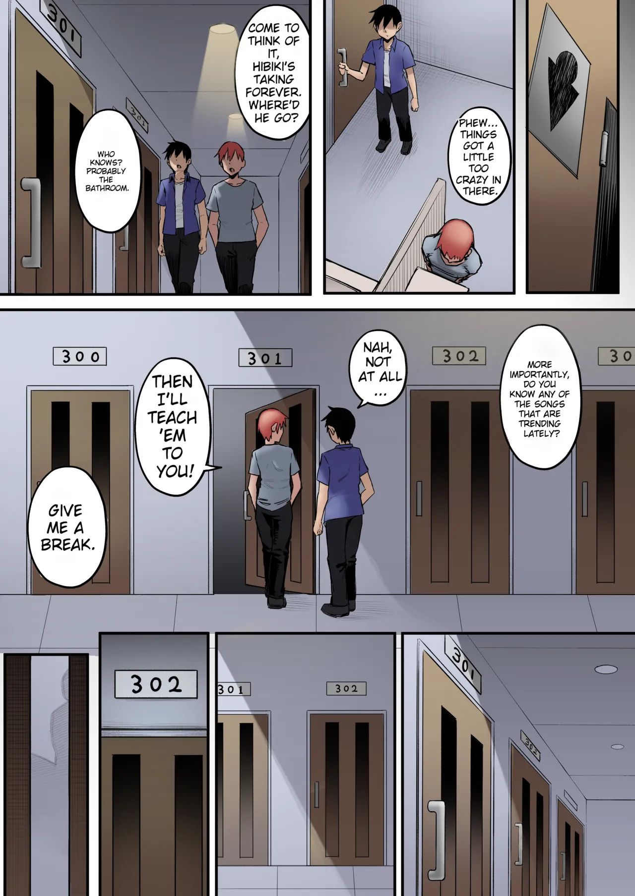 The Secret Activity of My Boyish Childhood Friend from the Track Team page 23