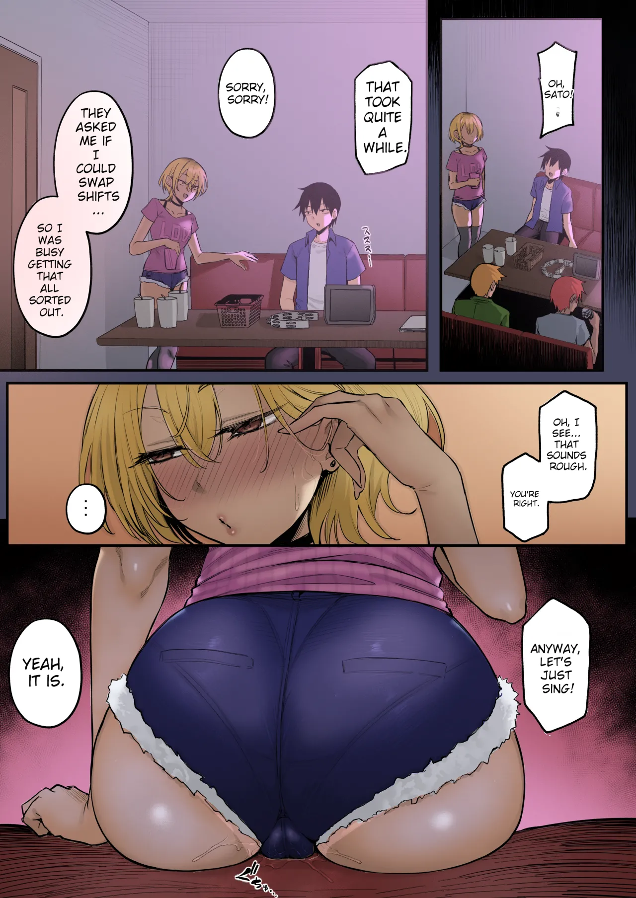 The Secret Activity of My Boyish Childhood Friend from the Track Team page 33