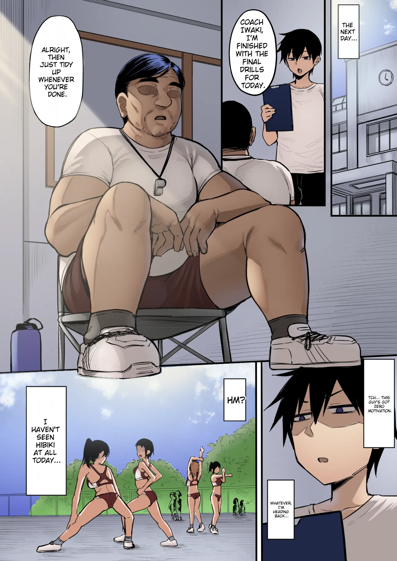 The Secret Activity of My Boyish Childhood Friend from the Track Team page 6