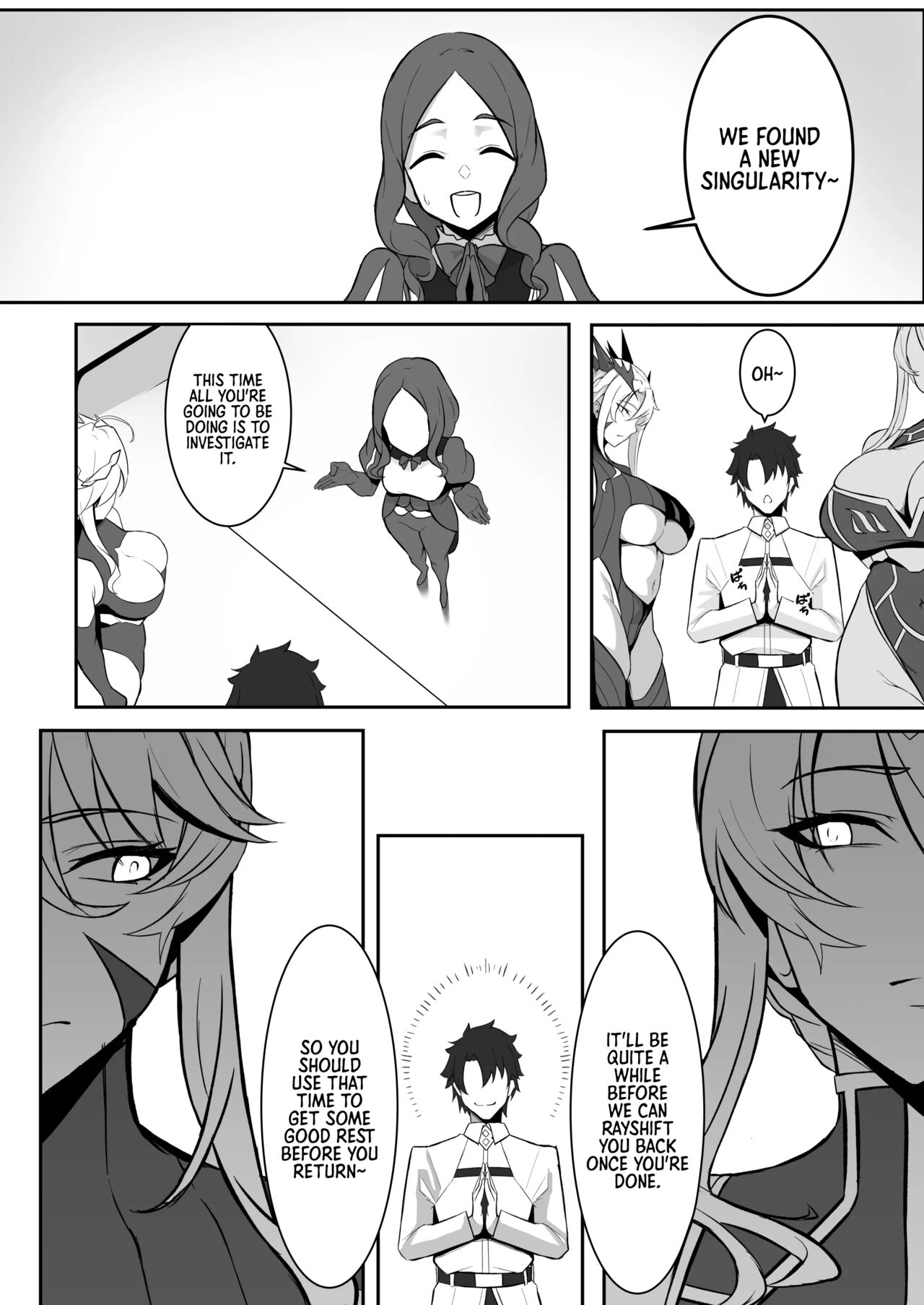 The Secret Communication of the King of Knights III page 3