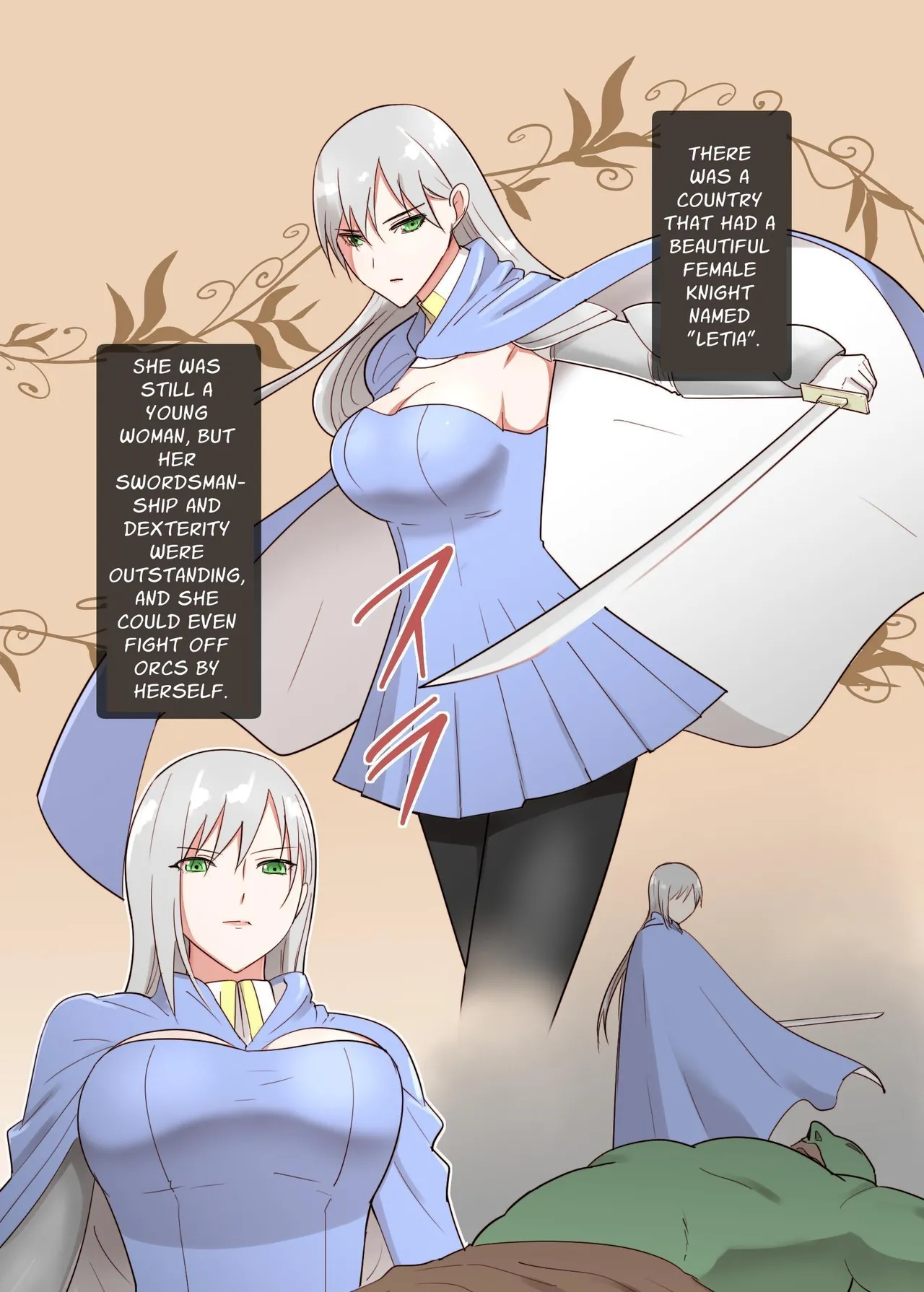 The Secret of a Knightess page 3