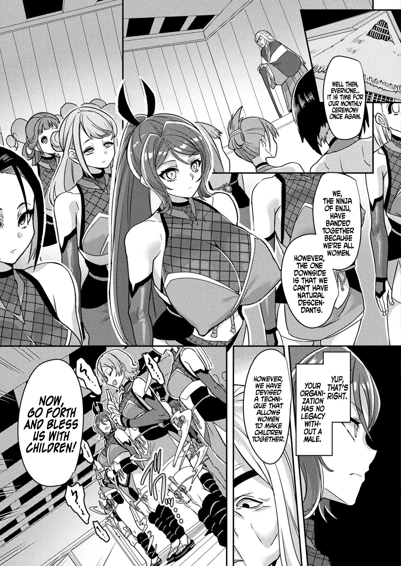 The Secret of the Kunoichi Village page 3