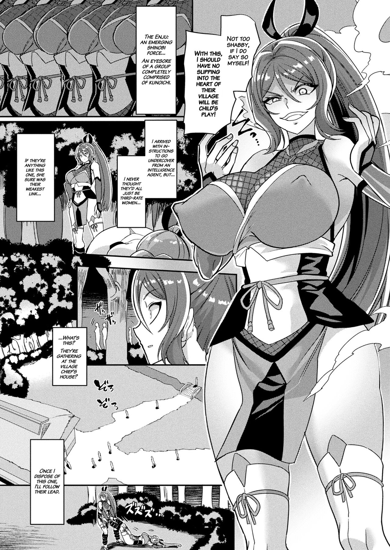 The Secret of the Kunoichi Village page 2
