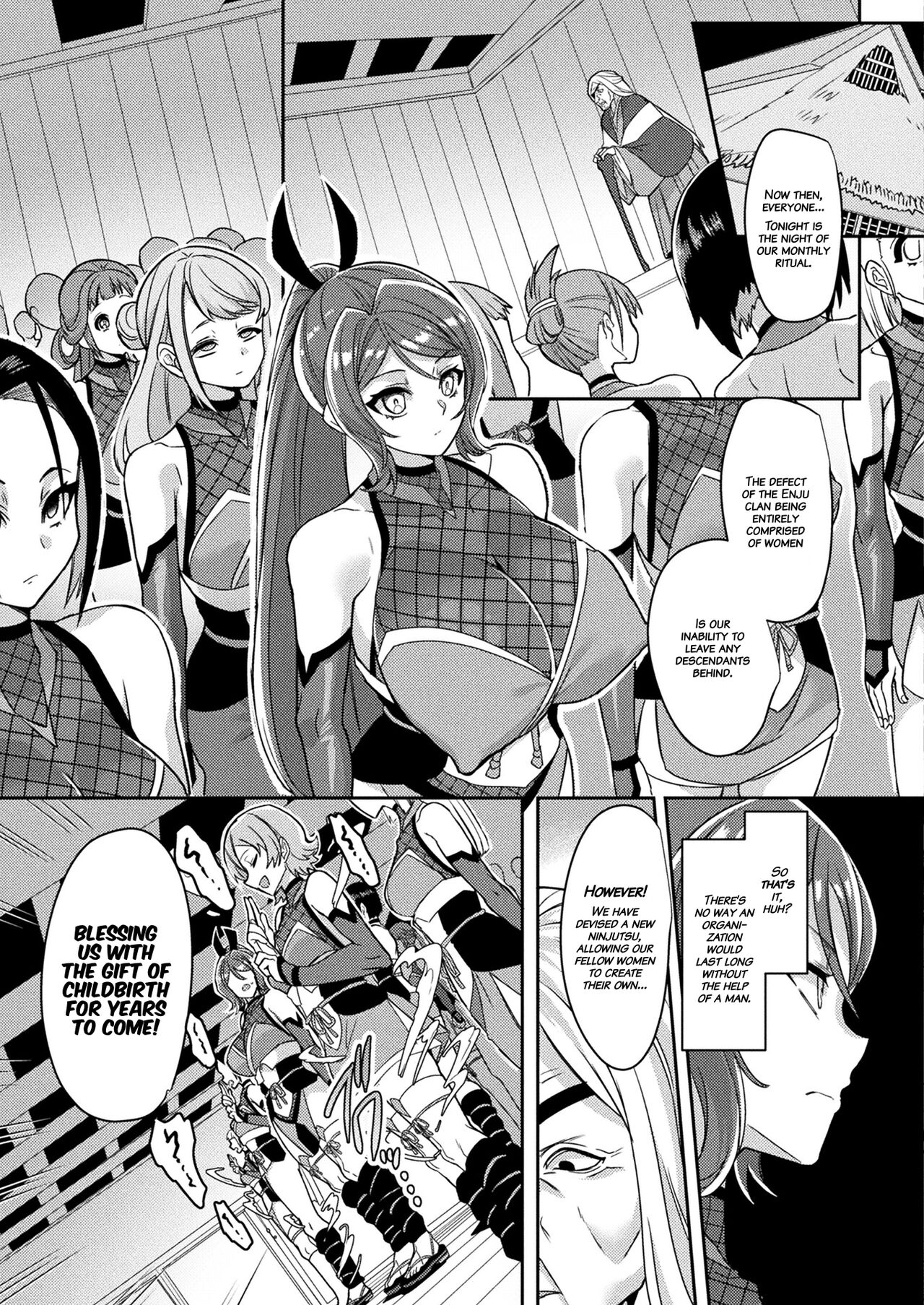 The Secret of the Kunoichi Village page 3