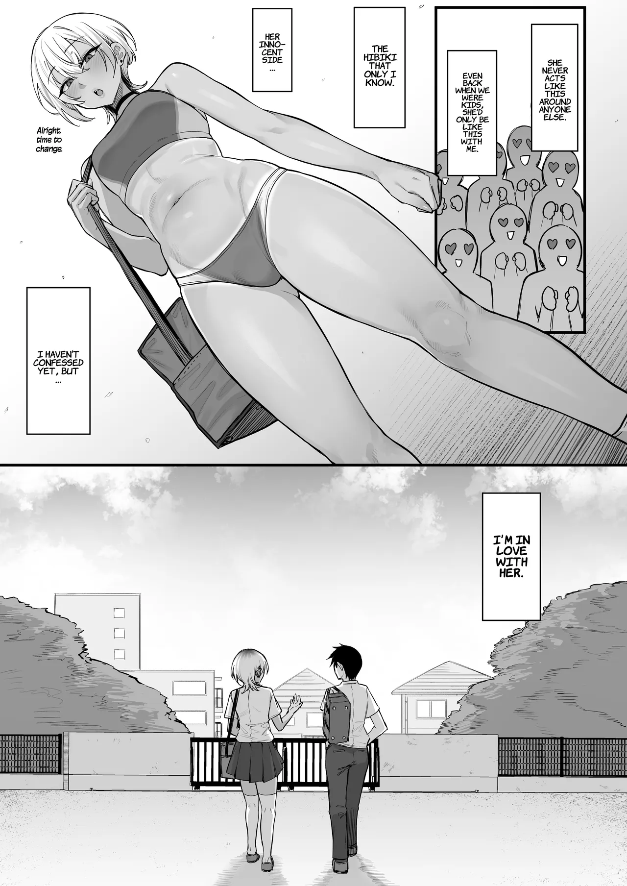 The Secret Thing My Tomboyish Childhood Friend From The Track Team Does That She Can’t Tell Anyone About. page 6