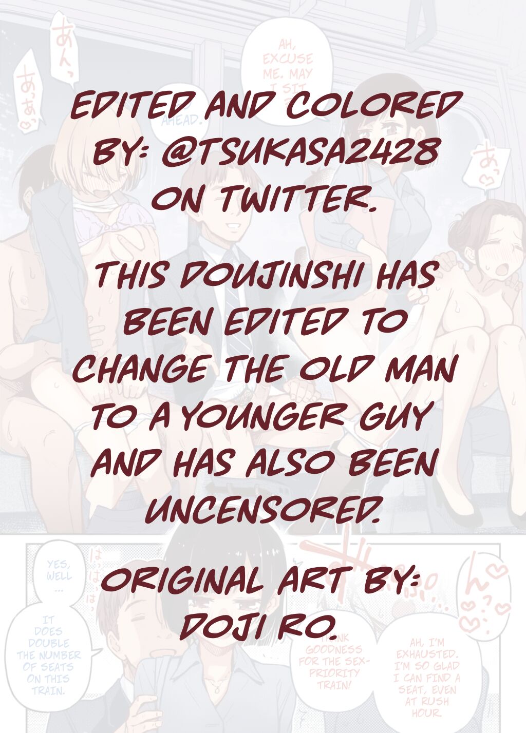 The Sex-Priority Train page 2