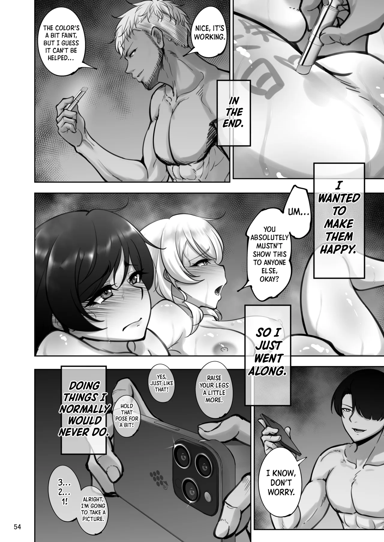 The Sex Records of Eli and Nozomi 1 page 54