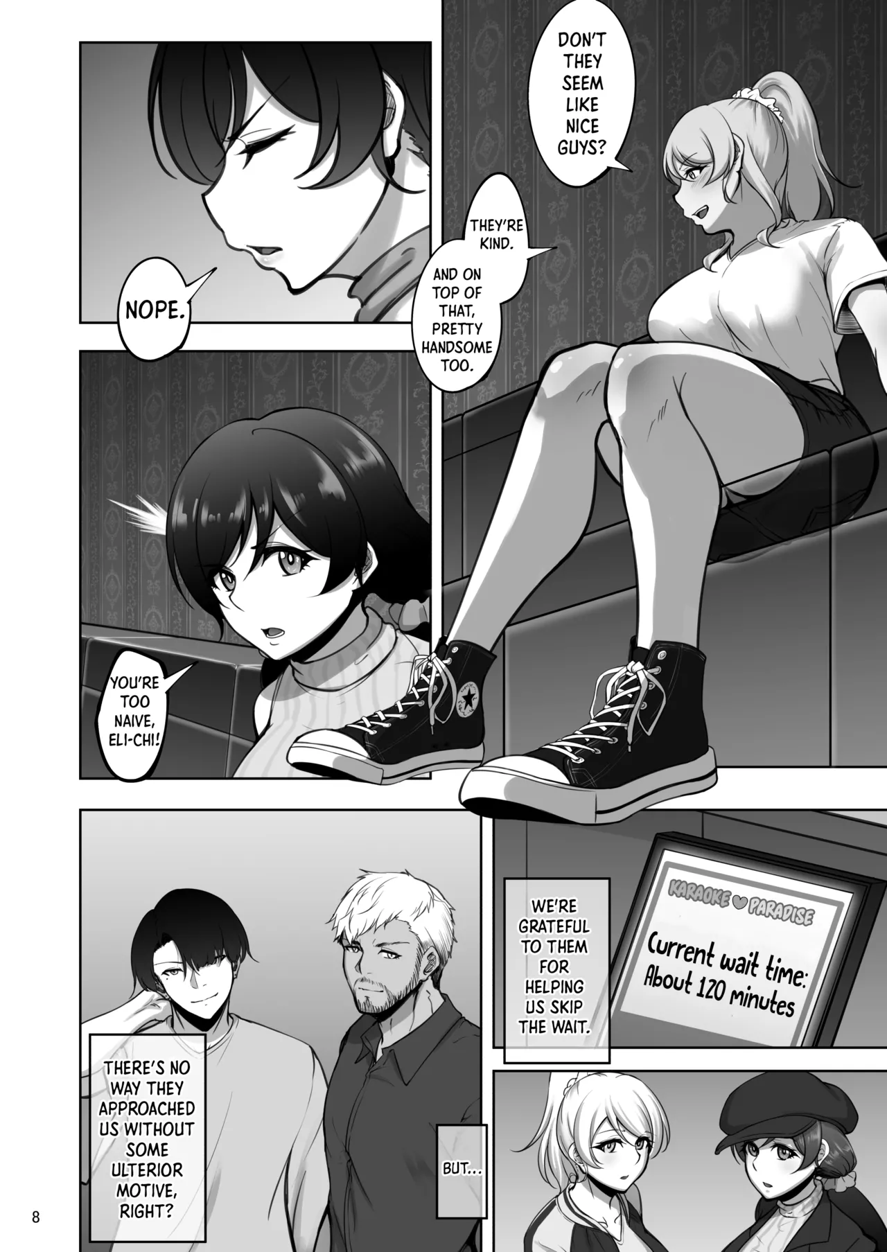 The Sex Records of Eli and Nozomi 1 page 8