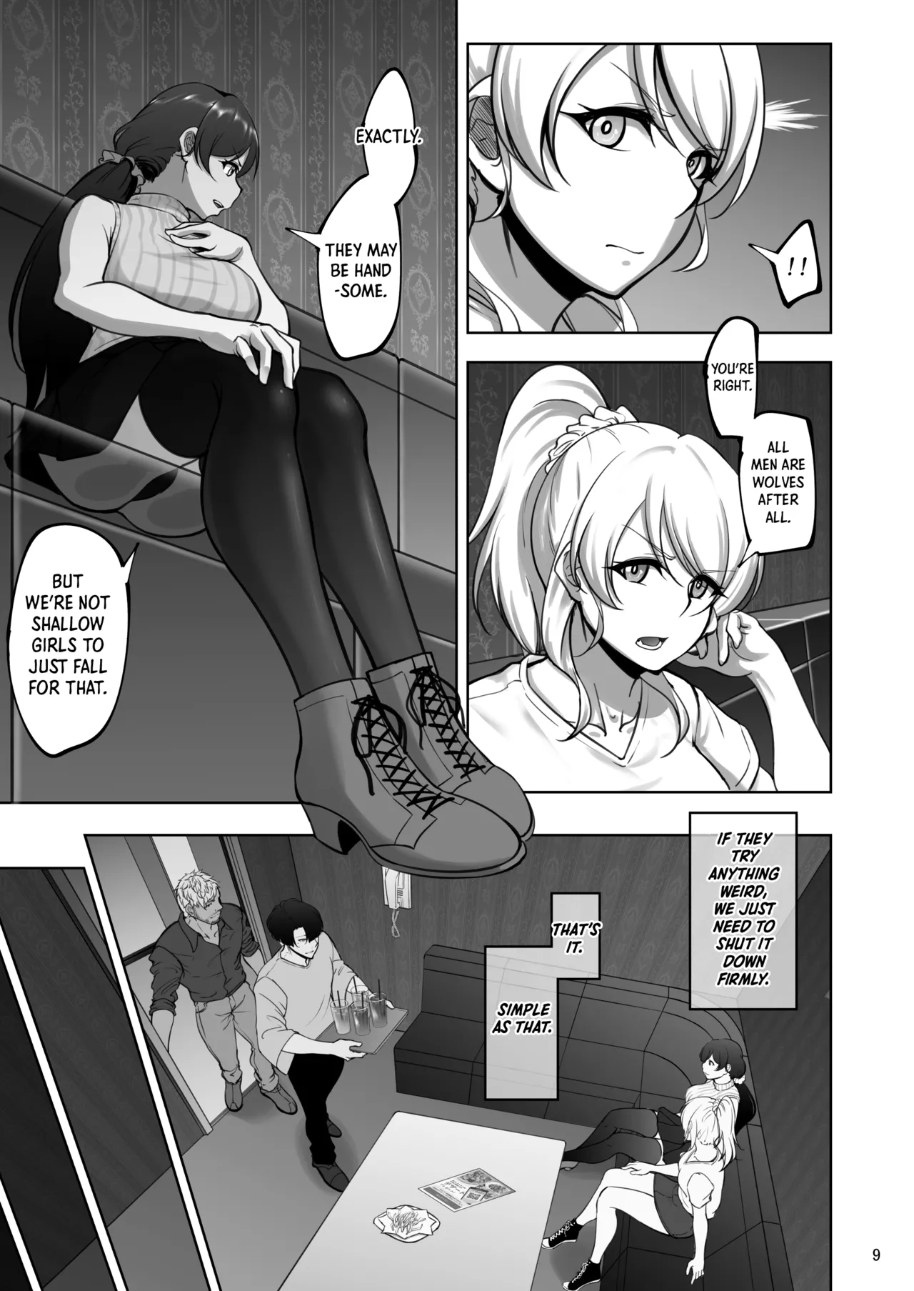 The Sex Records of Eli and Nozomi 1 page 9