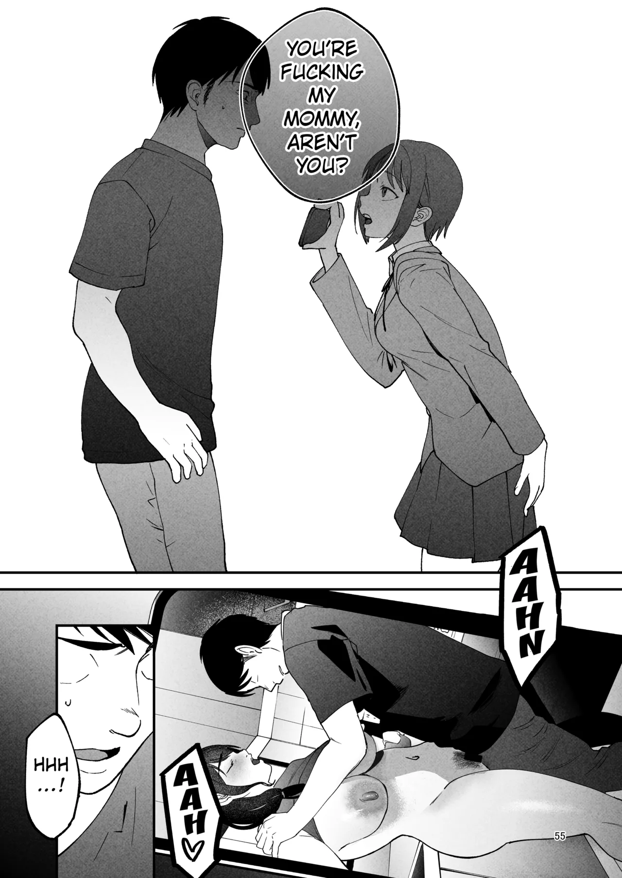 THE SEX THERAPIST 2 ~EMBRACE ME IN MY HUSBAND'S STEAD~ page 54