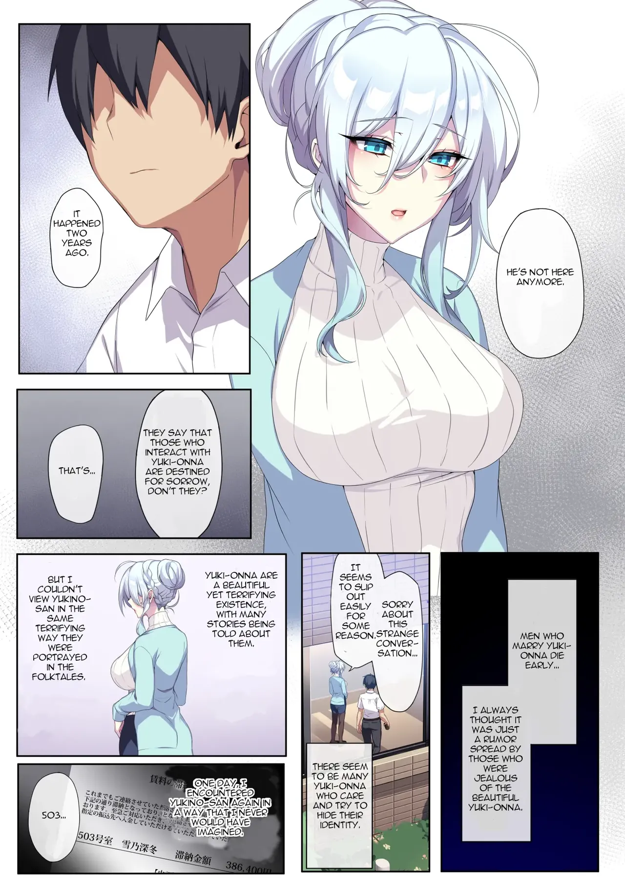 The Shy Snow Woman And The Cursed Ring 1 page 7