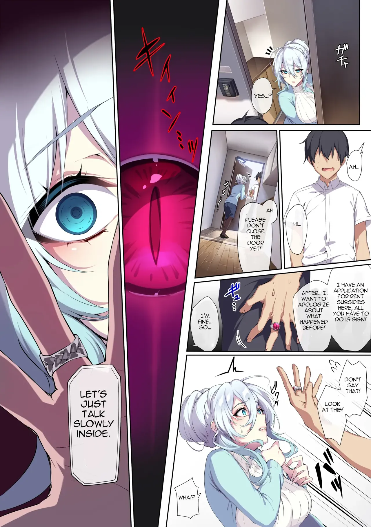 The Shy Snow Woman And The Cursed Ring 1 page 8