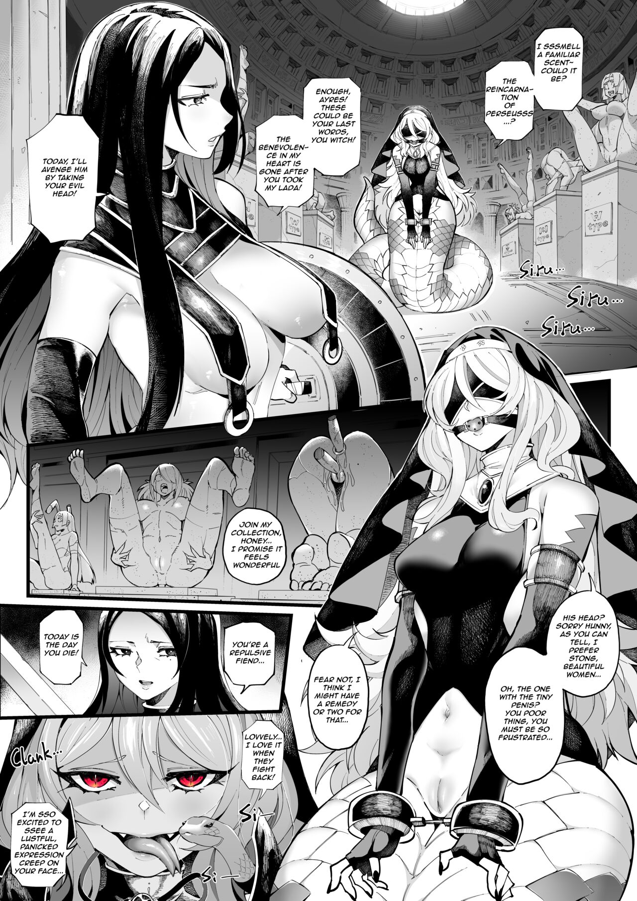 The Silly Woman who joined my Statue Collection page 1