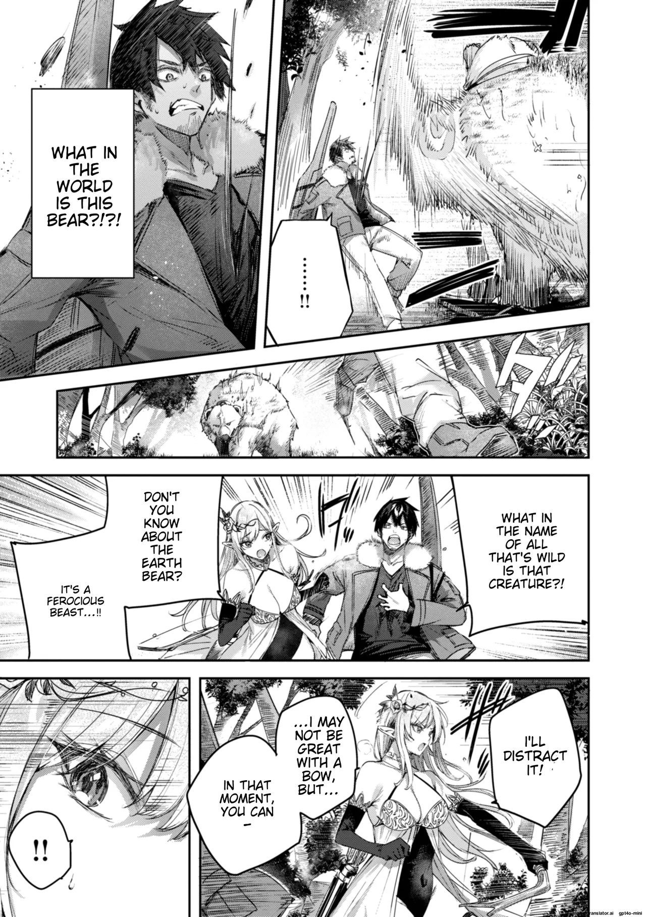 The Single Hunter Meets Girl in The Elven Forest page 10