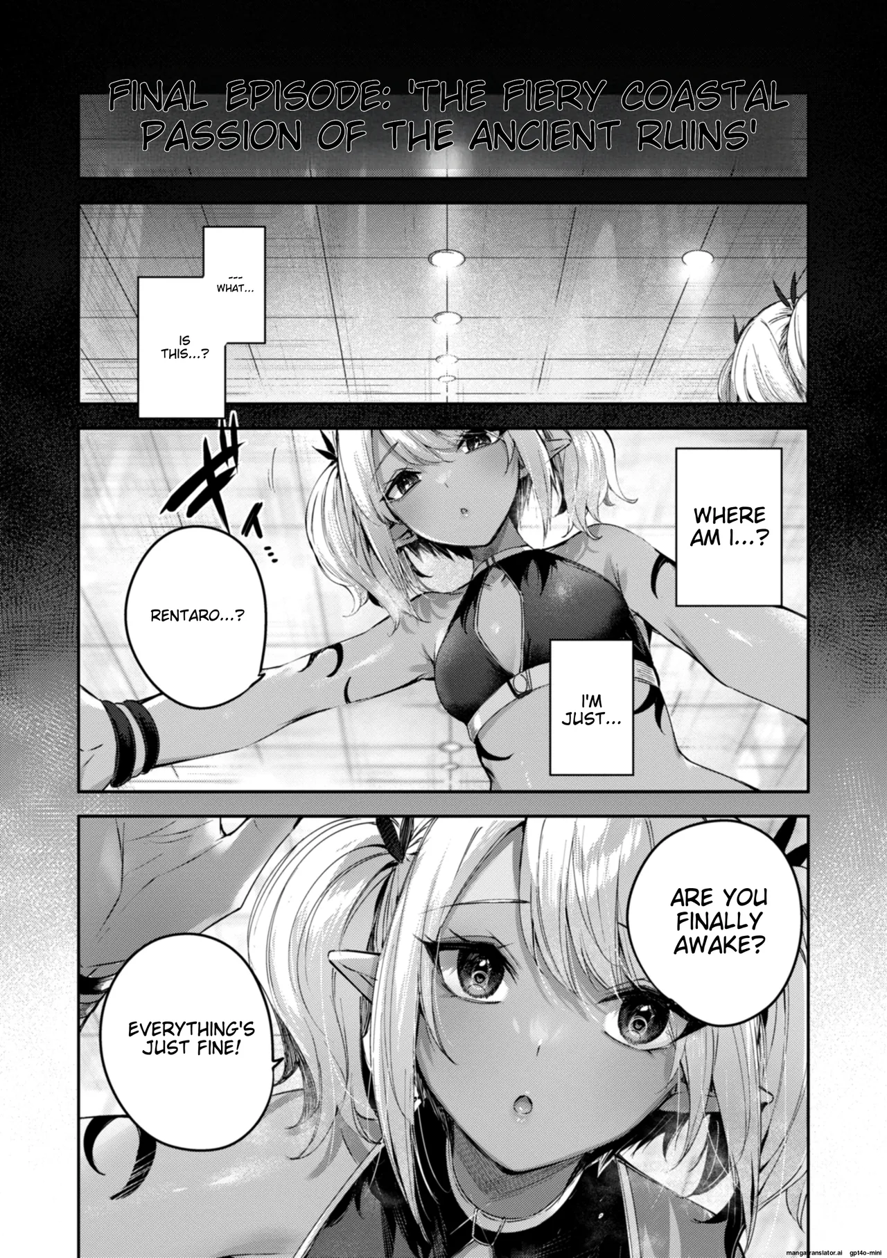 The Single Hunter Meets Girl in The Elven Forest page 104