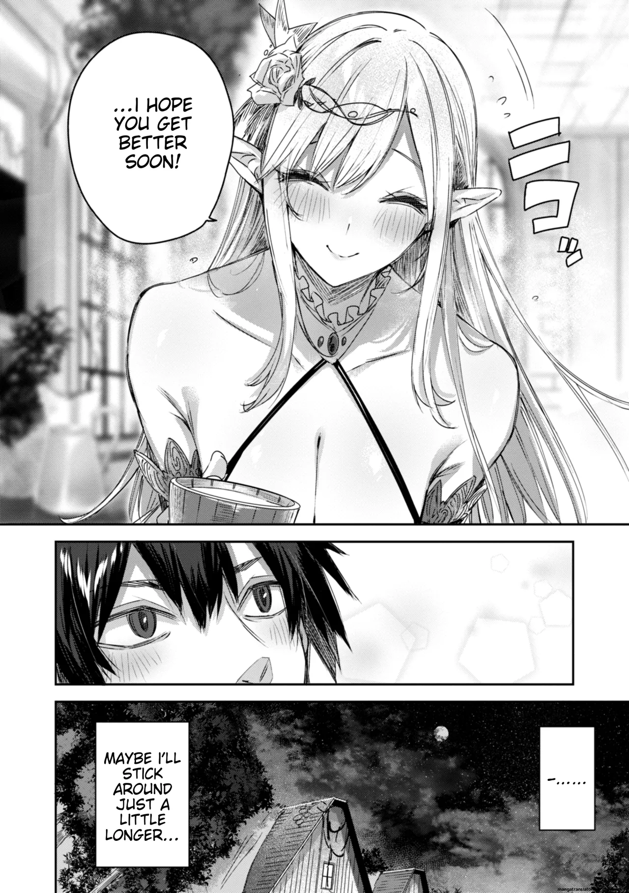The Single Hunter Meets Girl in The Elven Forest page 17