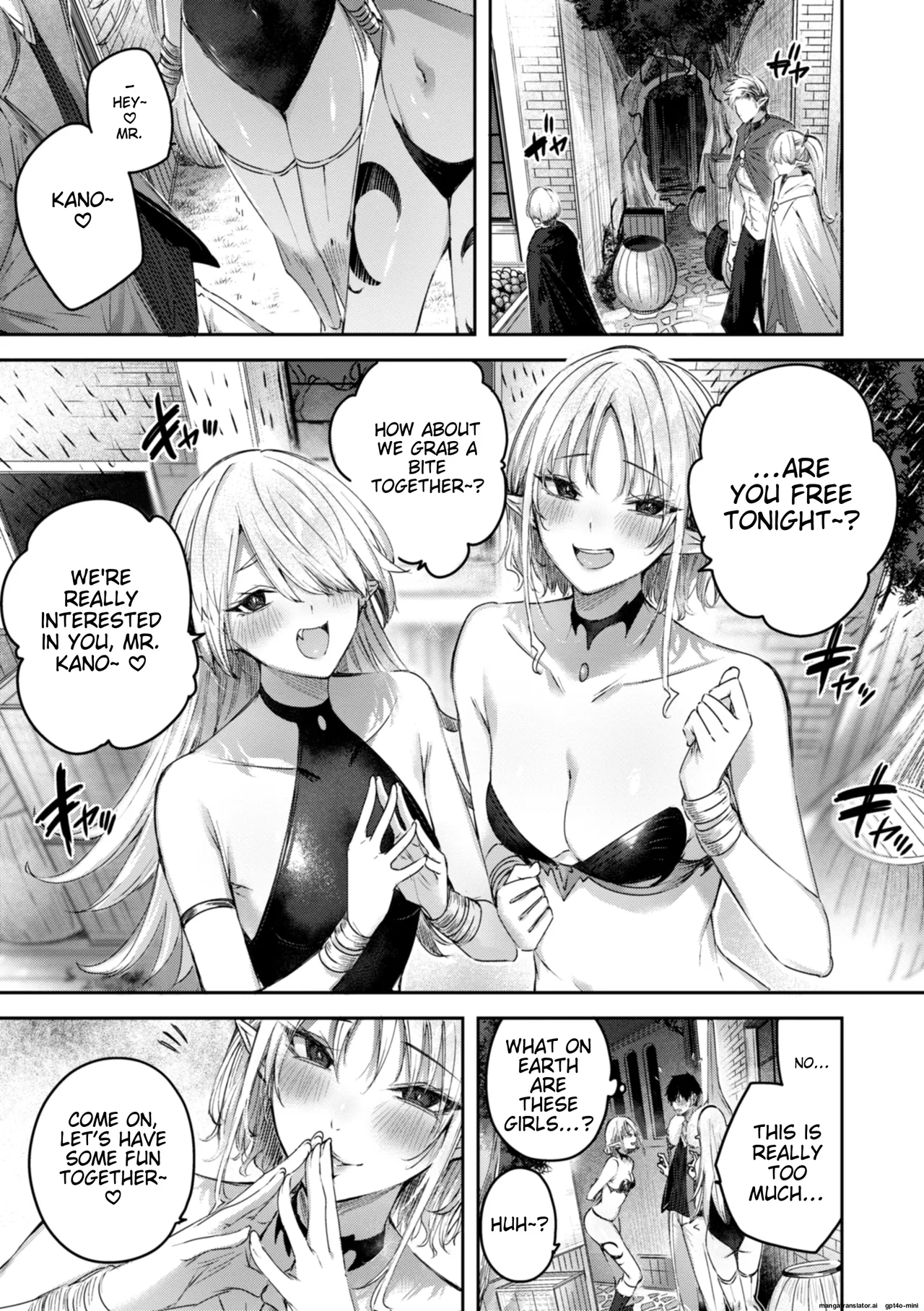 The Single Hunter Meets Girl in The Elven Forest page 28