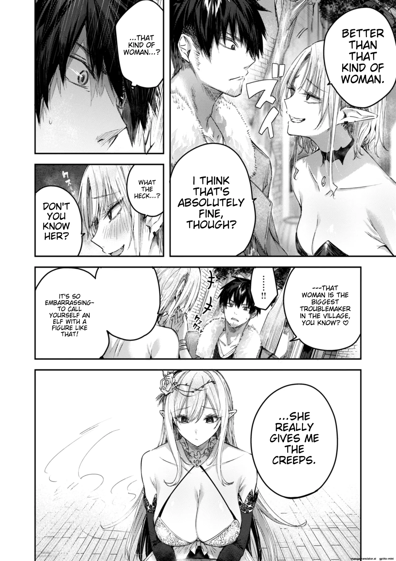 The Single Hunter Meets Girl in The Elven Forest page 29