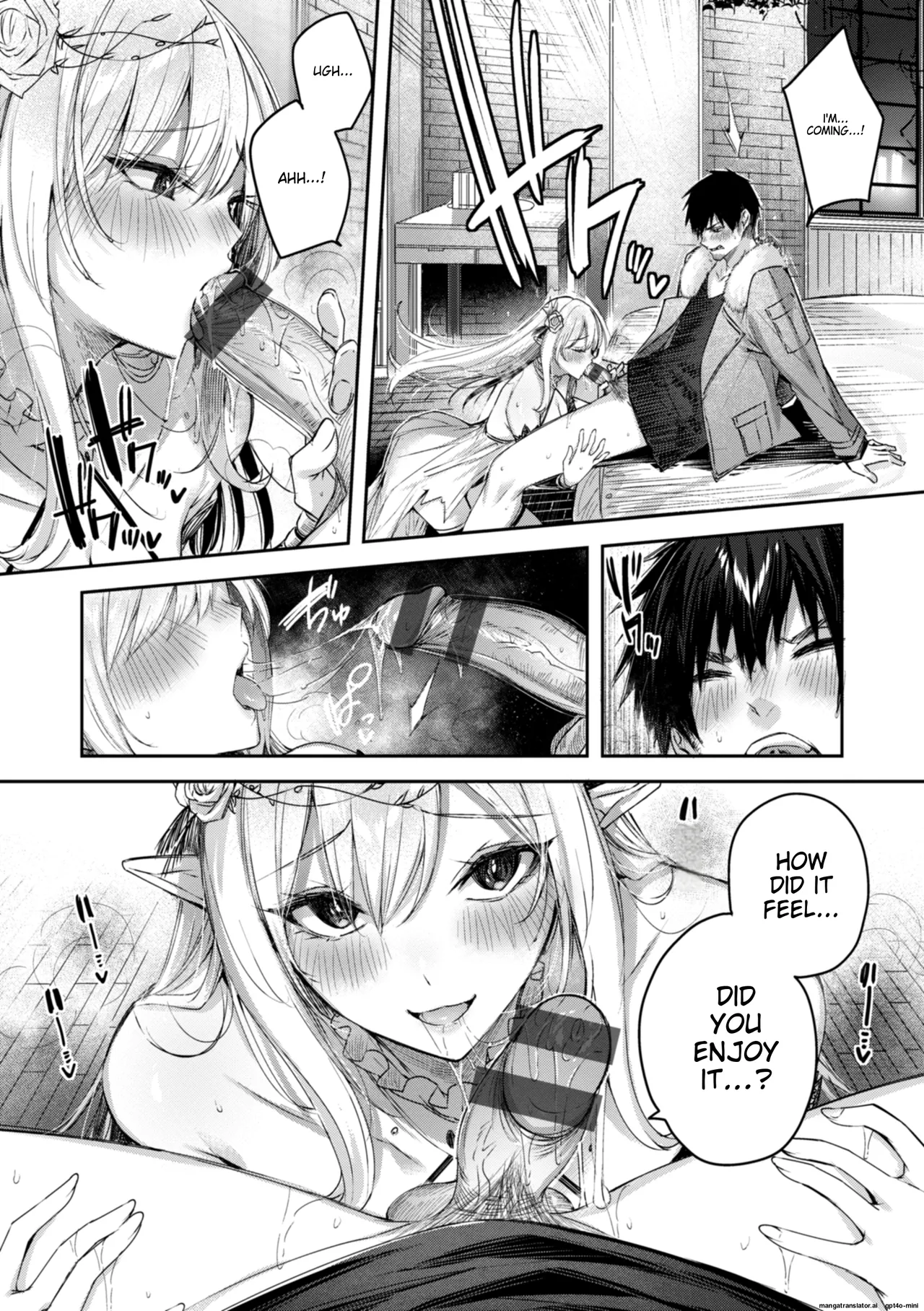 The Single Hunter Meets Girl in The Elven Forest page 43