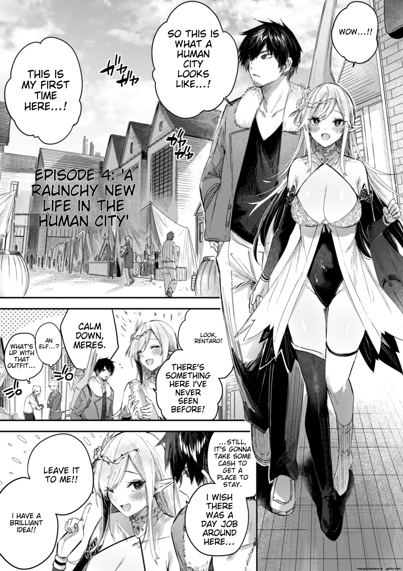 The Single Hunter Meets Girl in The Elven Forest page 78