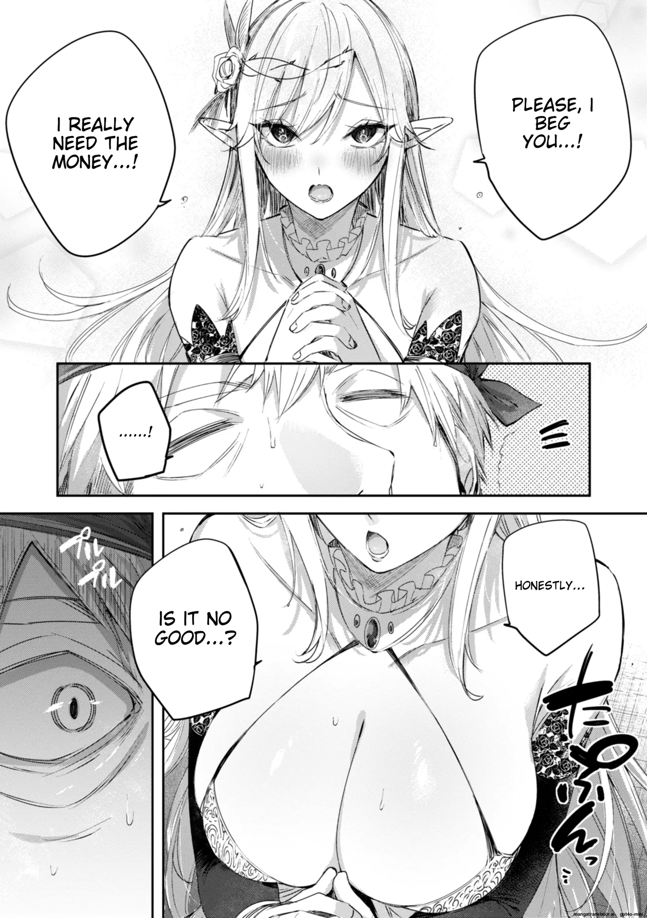 The Single Hunter Meets Girl in The Elven Forest page 80