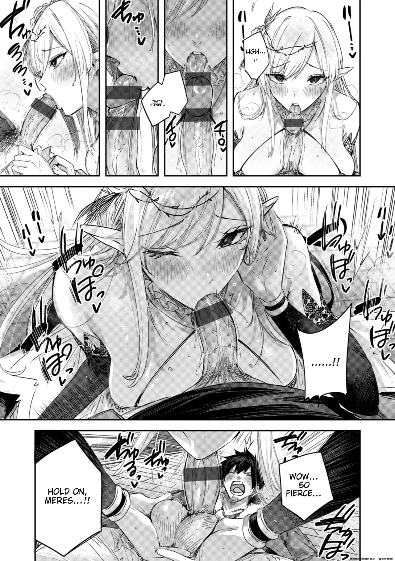 The Single Hunter Meets Girl in The Elven Forest page 86