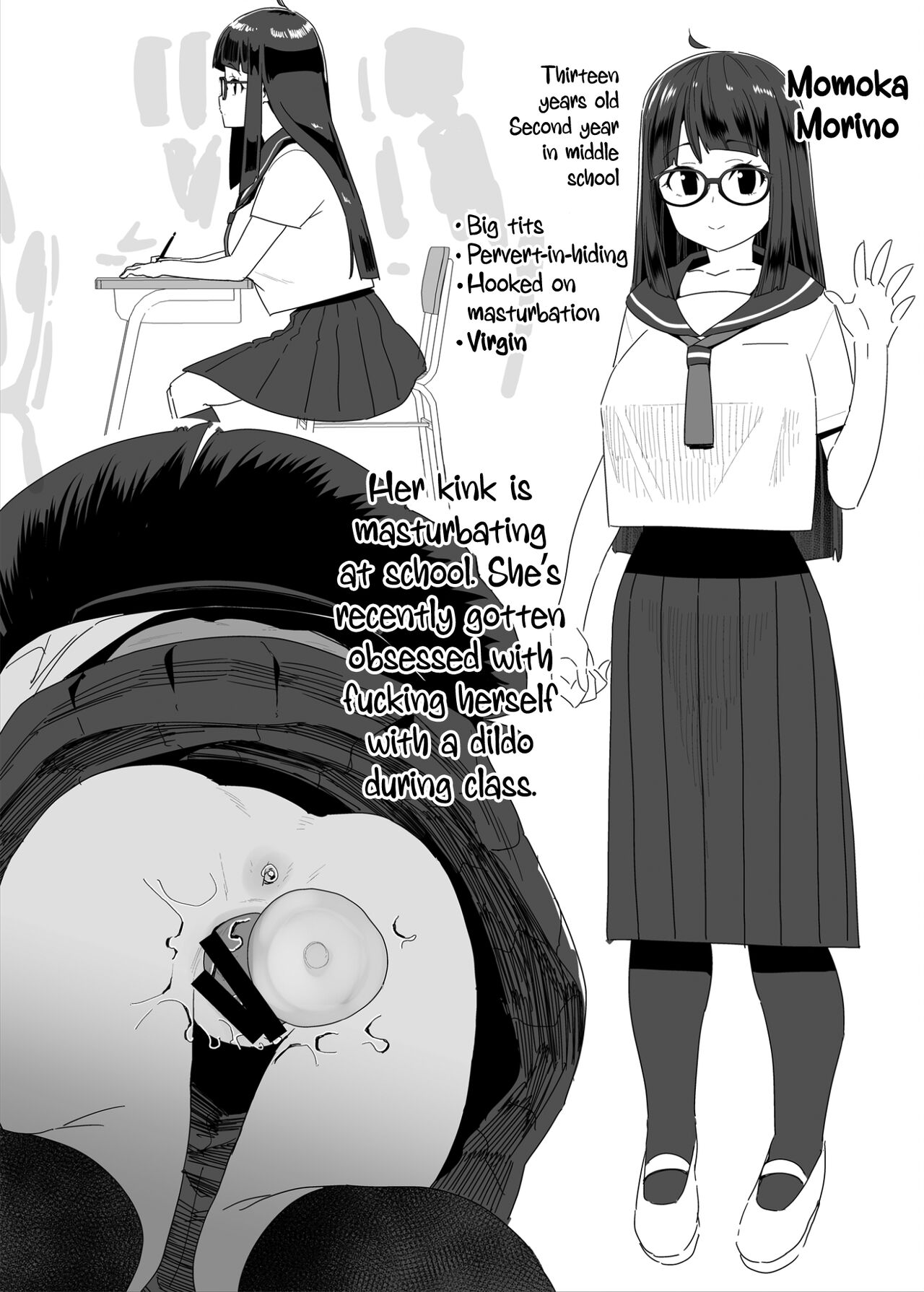 The Slutty, Stacked Middle-Schooler Who Shlicks During Class page 55