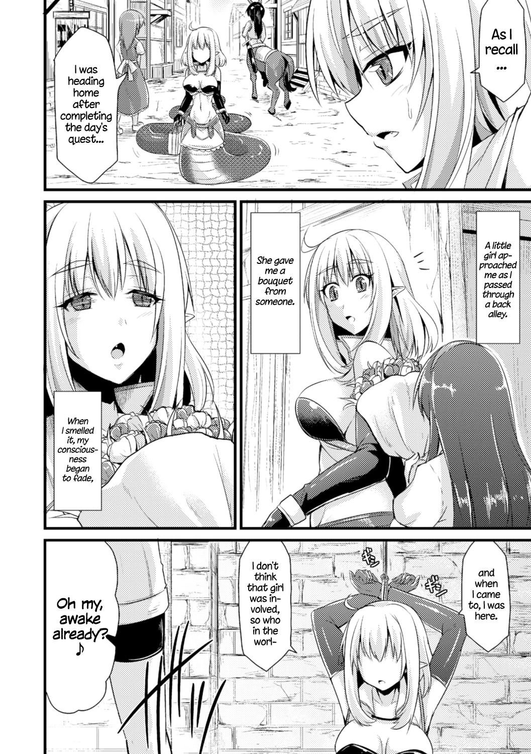 The Snake That Slithers Up To Her (Bessatsu Comic Unreal Monster Musume Paradise Vol. 7) [English] =Dark Mac + CW= page 2