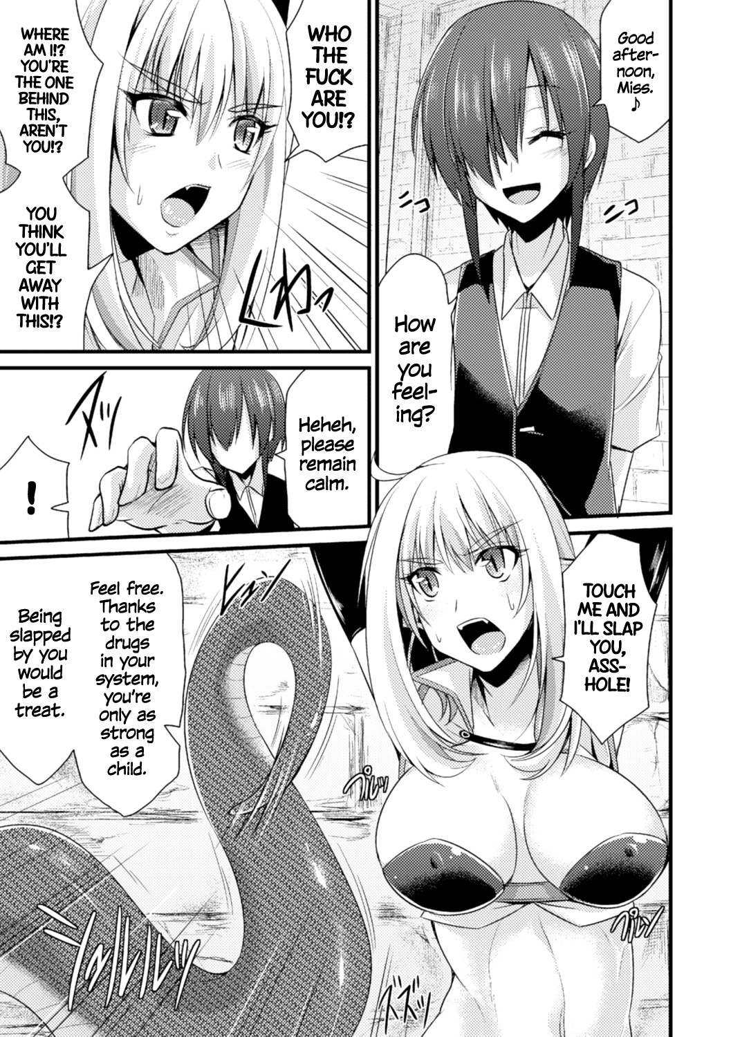 The Snake That Slithers Up To Her (Bessatsu Comic Unreal Monster Musume Paradise Vol. 7) [English] =Dark Mac + CW= page 3