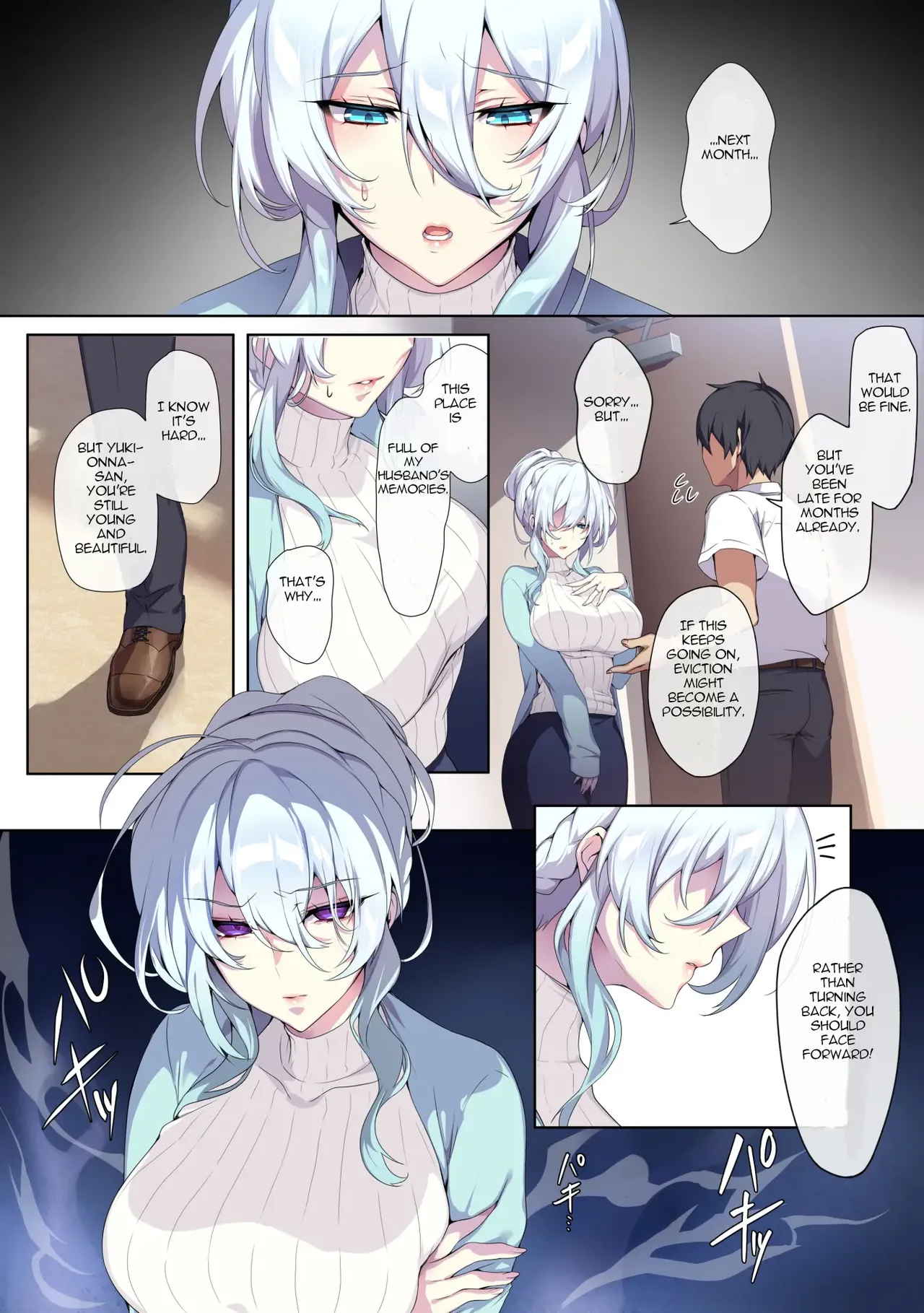 The Socially Awkward Yukionna widow and the Cursed Ring page 8
