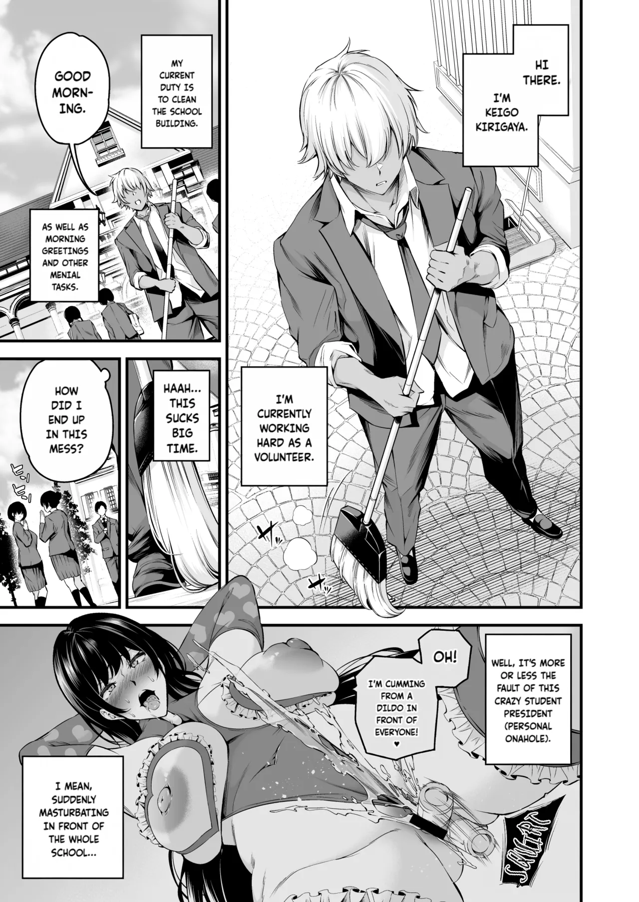 The sow principal of Shiramine Academy PROLOGUE page 2