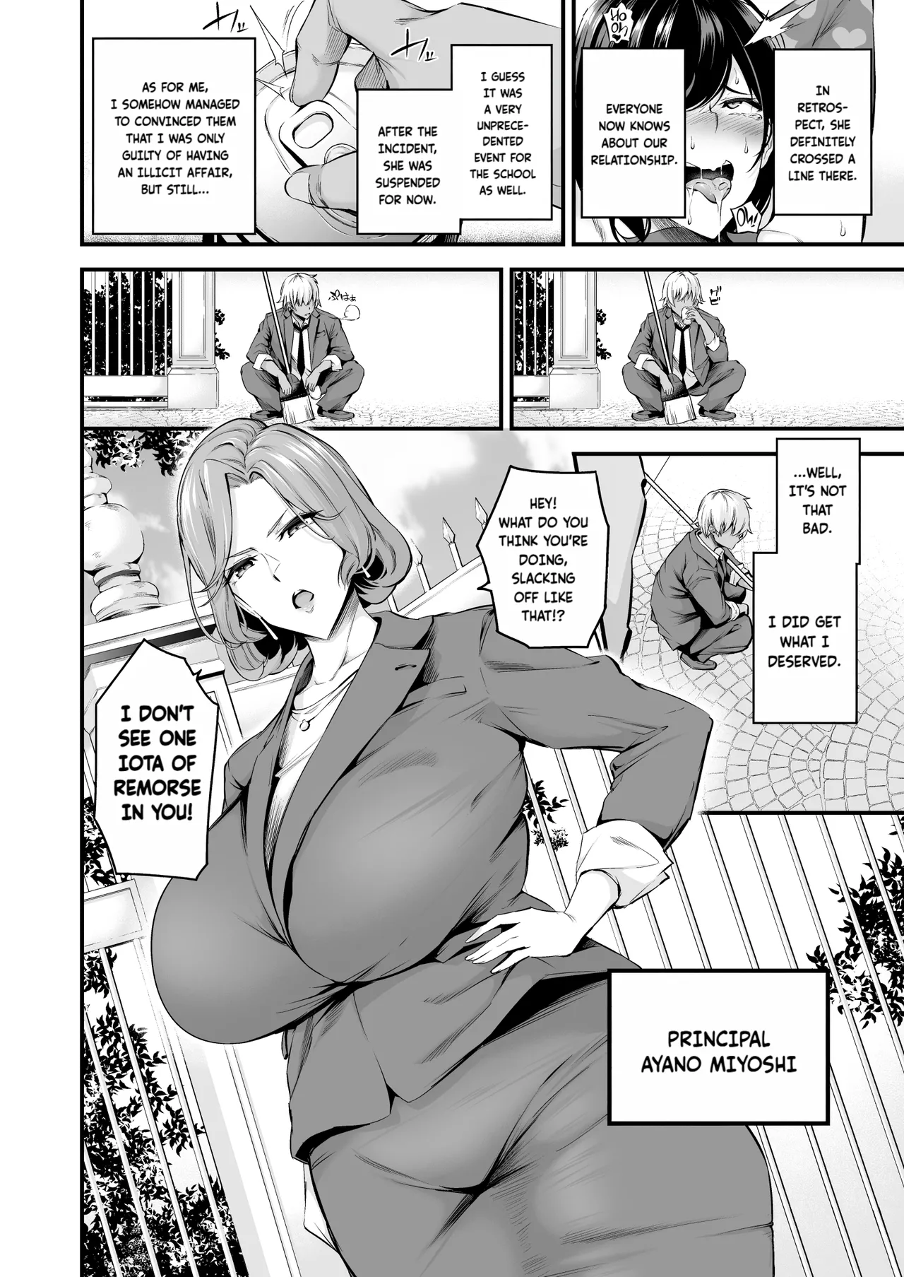 The sow principal of Shiramine Academy PROLOGUE page 3