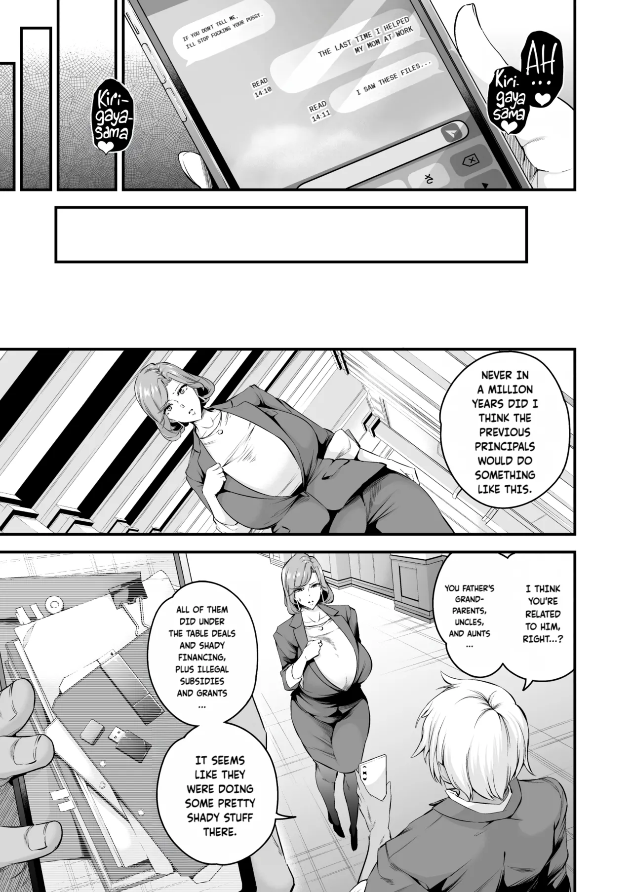 The sow principal of Shiramine Academy PROLOGUE page 8